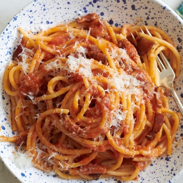Pasta Amatriciana.