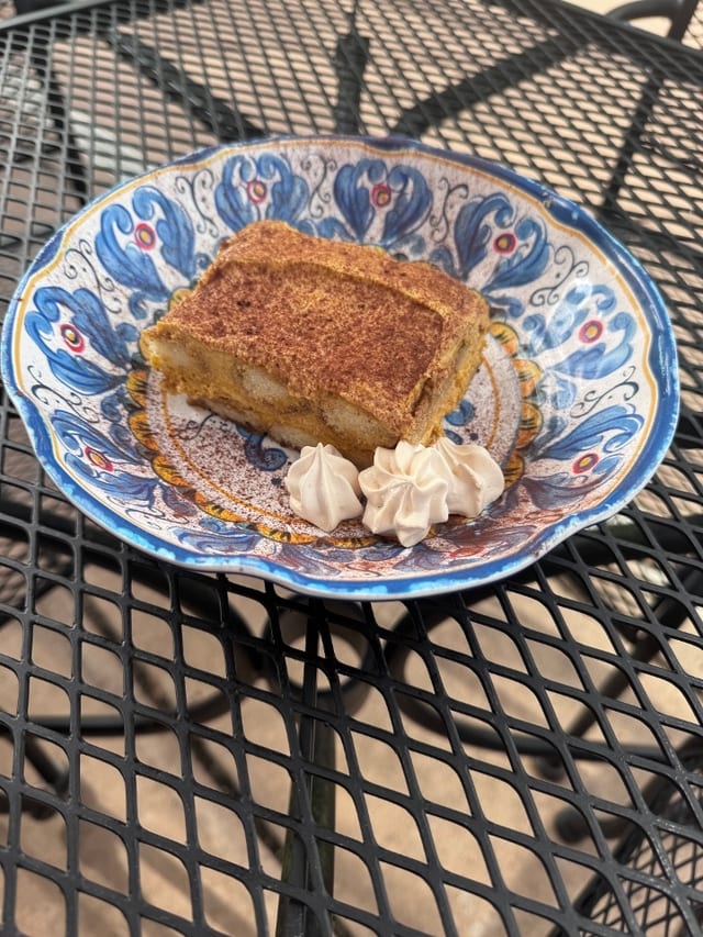 Pumpkin Tirimisu.