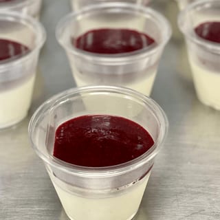 Plum Panna Cotta