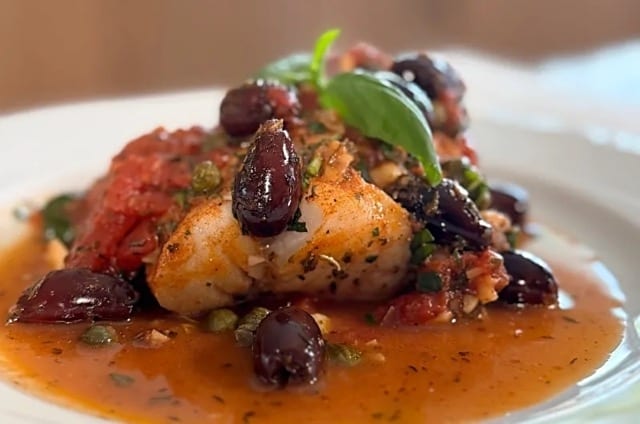 Mahi Mahi Puttanesca.