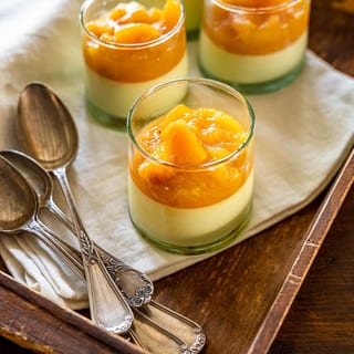 Peach Panna Cotta